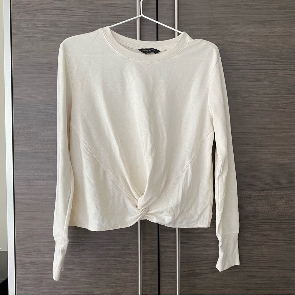Banana Republic Front Knot Top